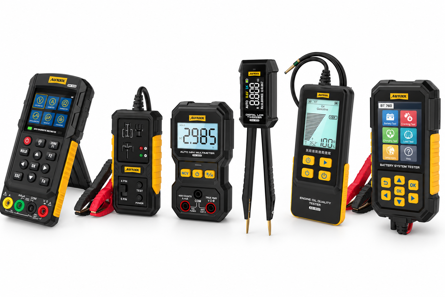 Autool battery and wiring tester tools