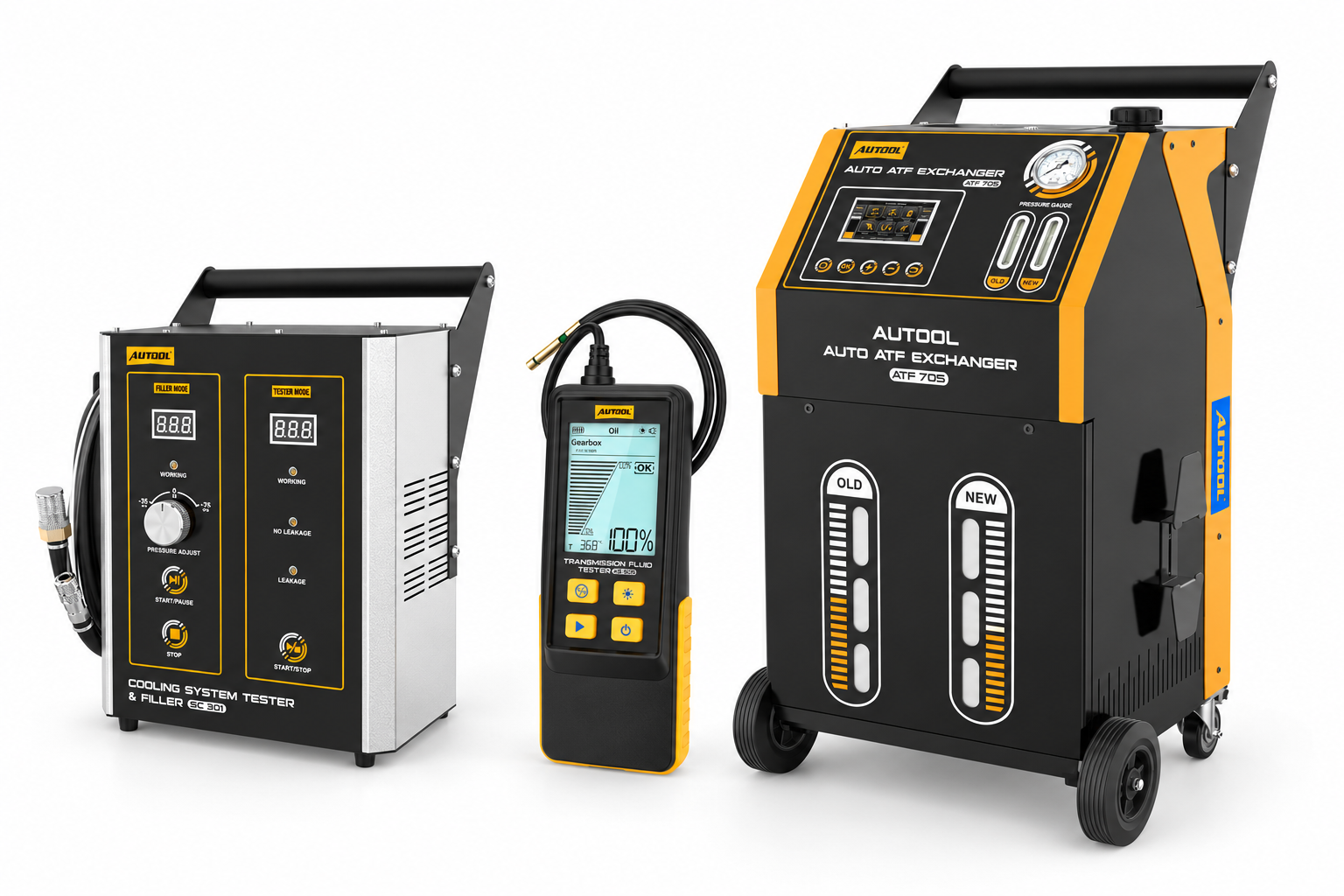 Autool transmission and cooling system equipment