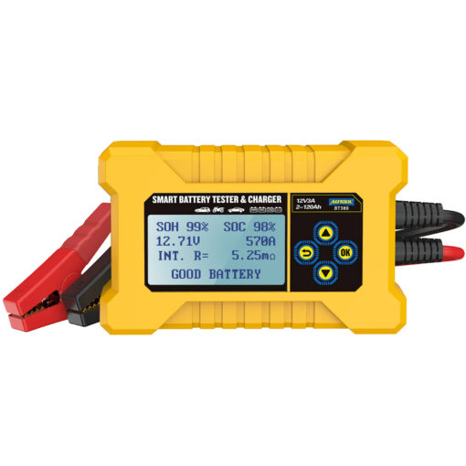 AUTOOL BT380 Automotive Battery Tester Analyzer Vehicle 12V Power Bank CCA2400