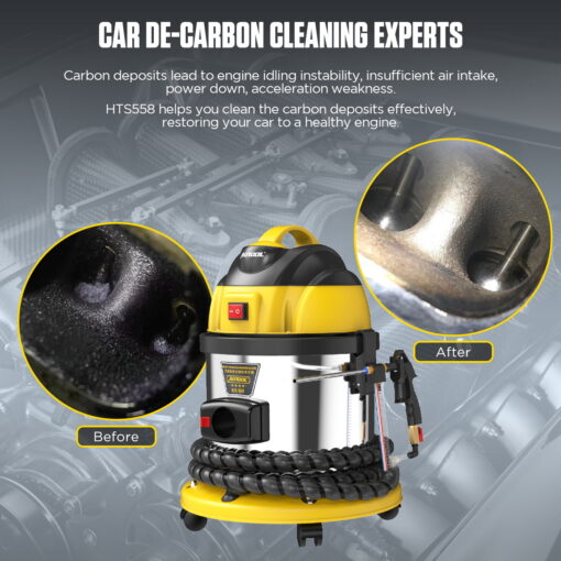 AUTOOL HTS558 Walnut Blaster Carbon Deposition Engine Cleaner Intake Pipe Valve Decarbon Cleaner - Image 6
