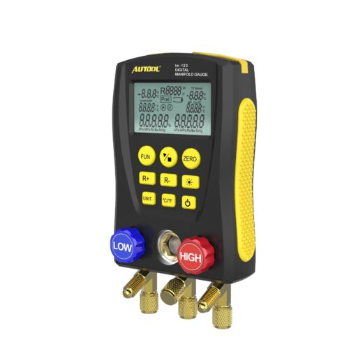 AUTOOL LM120 AC Manifold Gauge Refrigerant Identifier