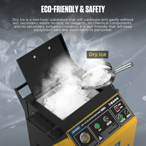 AUTOOL HTS708 Dry Ice Blasting Cleaning Machine - Image 6