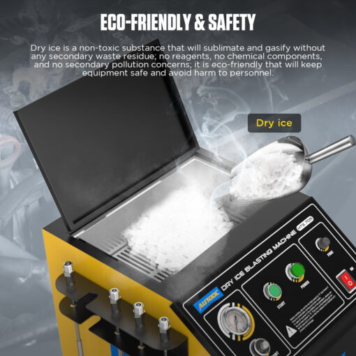 AUTOOL HTS705 Dry Ice Cleaning Machine Dry Ice Blaster - Image 6