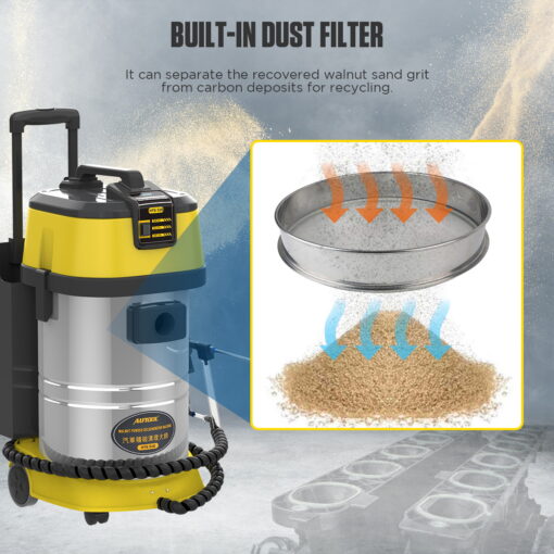 AUTOOL HTS518 Car Engine Carbon Deposition Cleaner Intake Pipe Valve Cleaning Machine Decarbonizing Auto Decarbon Wash - Image 3