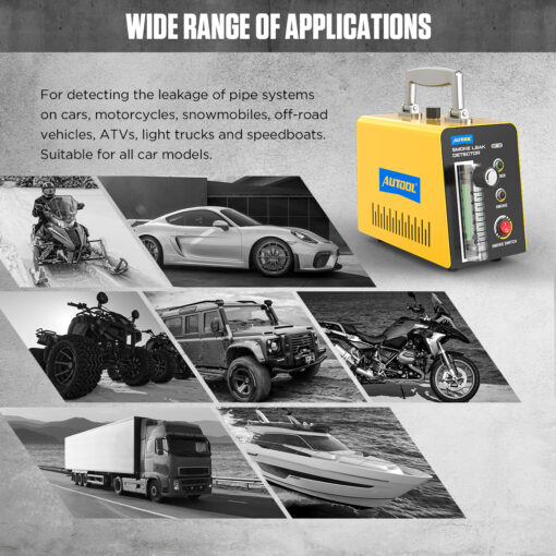 Automotive Smoke Tester for EVAP System 12V- AUTOOL SDT103 - Image 2