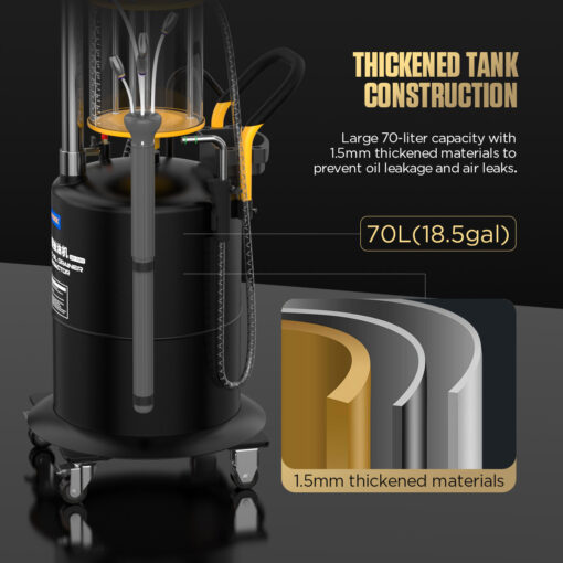 AUTOOL OD720 Pneumatic Oil Picker & Oil Pumping Machine - Image 10
