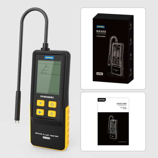 AUTOOL AS502 Car Brake Fluid Tester For Water Content Testing - Image 9