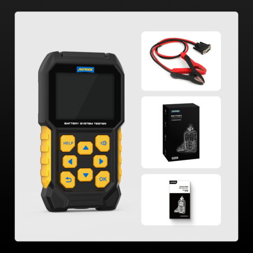 AUTOOL BT460 Car Battery Load Tester for 12V 24V - Image 2