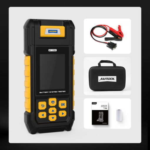 AUTOOL BT760 Battery Load Tester with Printer - Image 10