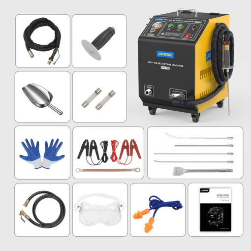 AUTOOL HTS705 Dry Ice Cleaning Machine Dry Ice Blaster - Image 2