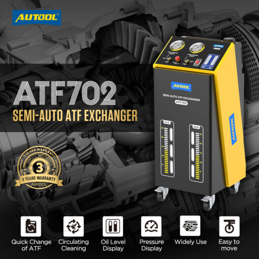 AUTOOL ATF702 ATF Exchanger Transmission Oil Change - Image 11