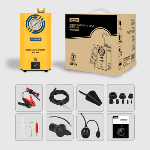 AUTOOL SDT202 EVAP System & Pipe Smoke Leak Detector - Image 2