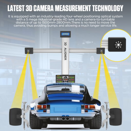 AUTOOL XC508 3D Wheel Alignment Machine-Tire Aligner System - Image 4
