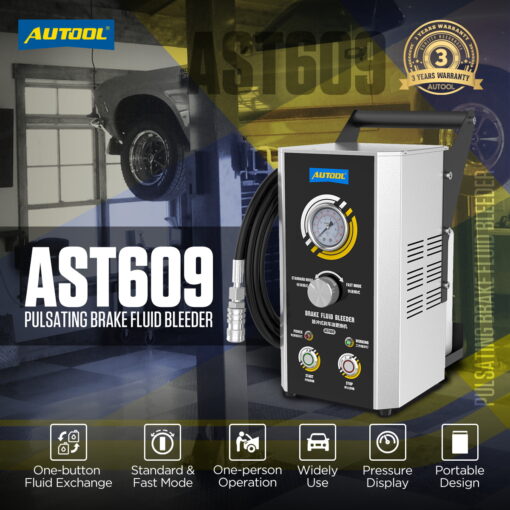 AUTOOL AST609 Car Pulsating Brake Fluid Changer - Image 8