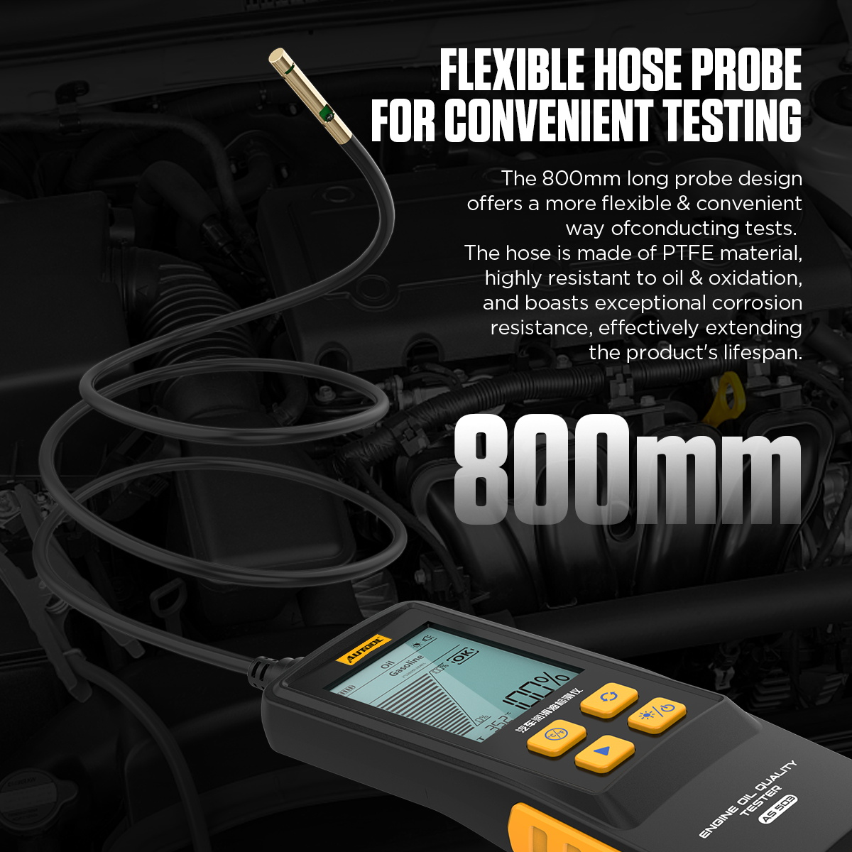 AS503 AUTOOL Engine Oil Quality Tester Kit For Petrol & Diesel Engine - Image 6
