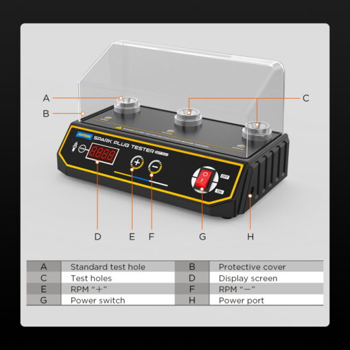 AUTOOL SPT301 Car Spark Tester Automotive Diagnostic - Image 9