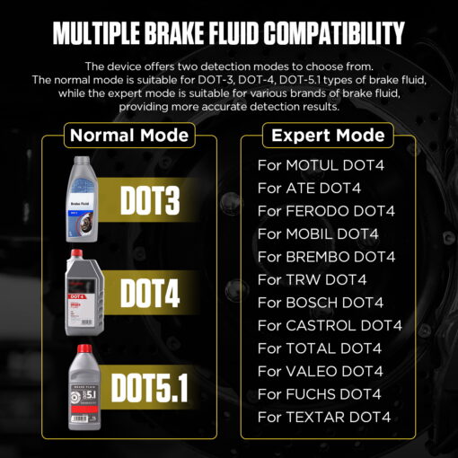 AUTOOL AS502 Car Brake Fluid Tester For Water Content Testing - Image 2