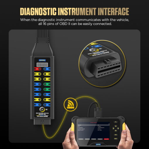 AUTOOL OBD2 Breakout Box Protocol Detector Upgraded Version - Image 6