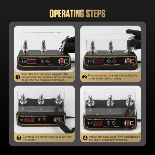 AUTOOL SPT301 Car Spark Tester Automotive Diagnostic - Image 2