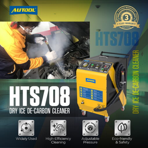 AUTOOL HTS708 Dry Ice Blasting Cleaning Machine - Image 10