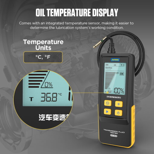 AUTOOL AS505 Exchanger Transmission Oil Tester with Display - Image 2