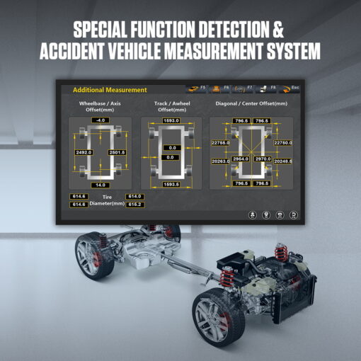 AUTOOL XC508 3D Wheel Alignment Machine-Tire Aligner System - Image 6