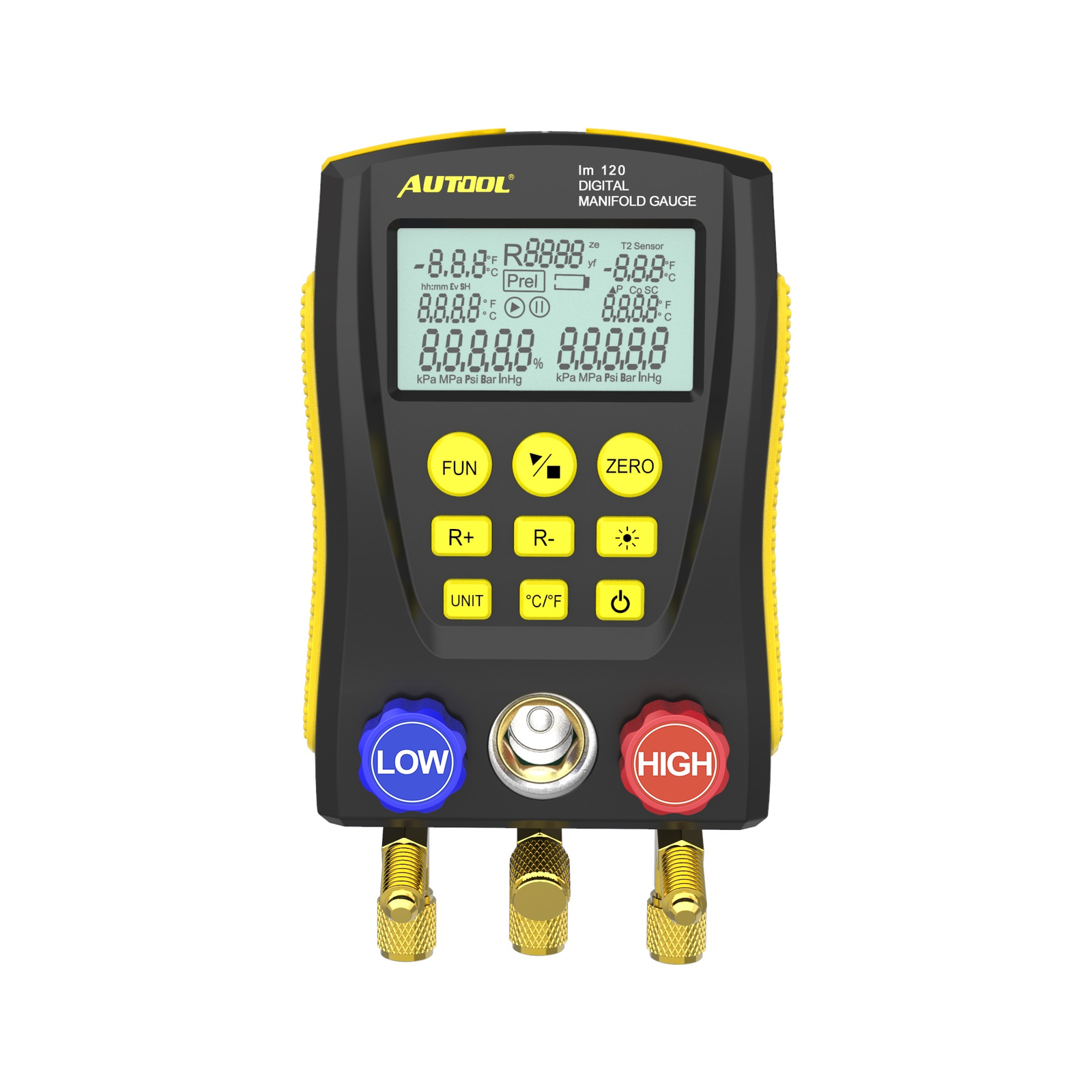 AUTOOL LM+ HAVC digital manifold gauge