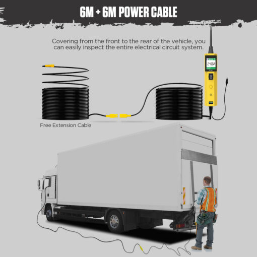 AUTOOL BT260 Electrical Circuit Tester For Trucks - Image 4