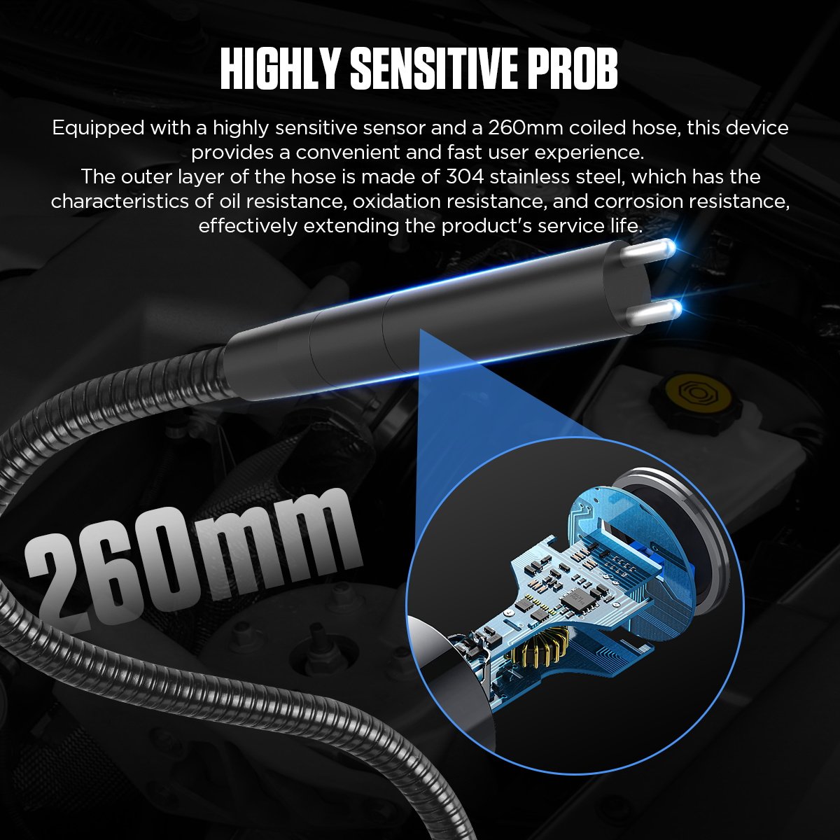 AS502 AUTOOL Digital Car Brake Fluid Quality Tester - Image 4