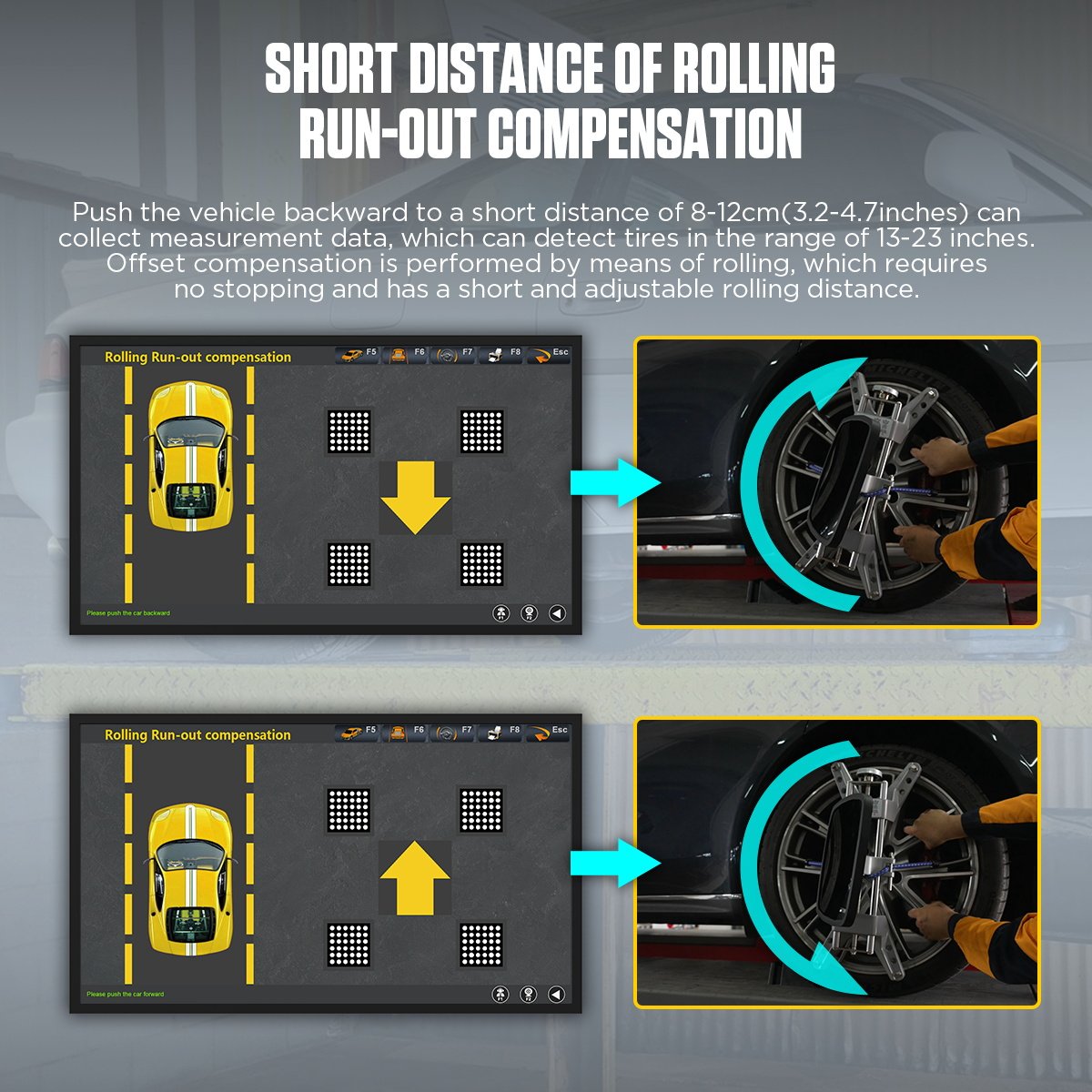 XC505 AUTOOL 3D Alignment Tire Machine For All indian Cars - Image 9