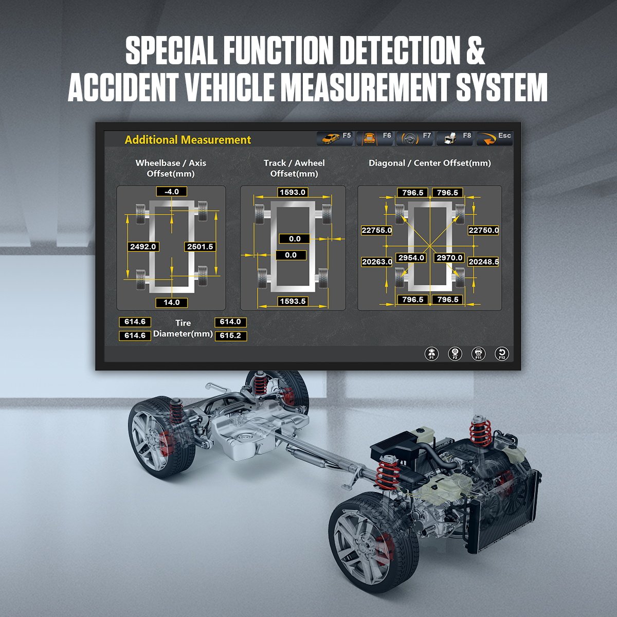 XC505 AUTOOL 3D Alignment Tire Machine For All indian Cars - Image 11