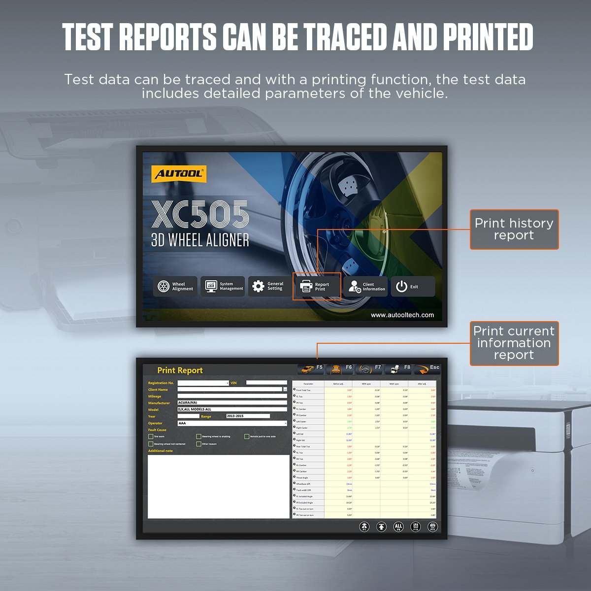 XC505 AUTOOL 3D Alignment Tire Machine For All indian Cars - Image 12