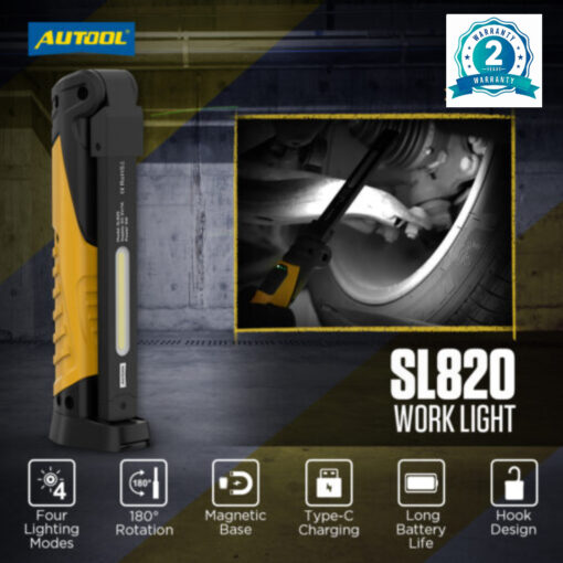 AUTOOL SL820 Rechargeable Work Light Portable Work Light - Image 12