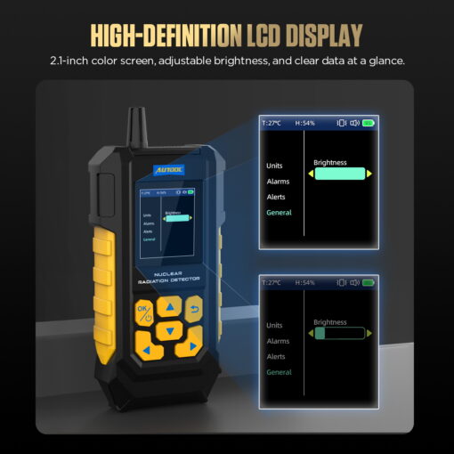AUTOOL ND300 Geiger Counter Nuclear Radiation Detector Portable Handheld Beta Gamma X-ray - Image 6