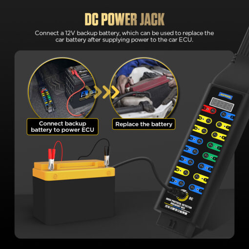 AUTOOL OBD2 Breakout Box Protocol Detector Upgraded Version - Image 5
