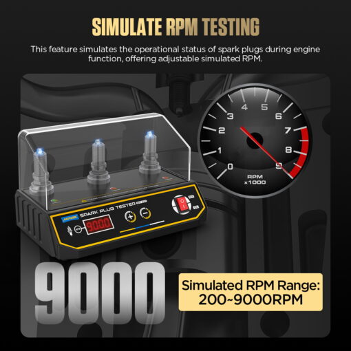AUTOOL SPT301 Car Spark Tester Automotive Diagnostic - Image 6