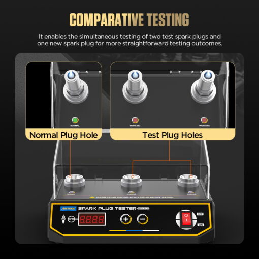 AUTOOL SPT301 Car Spark Tester Automotive Diagnostic - Image 7