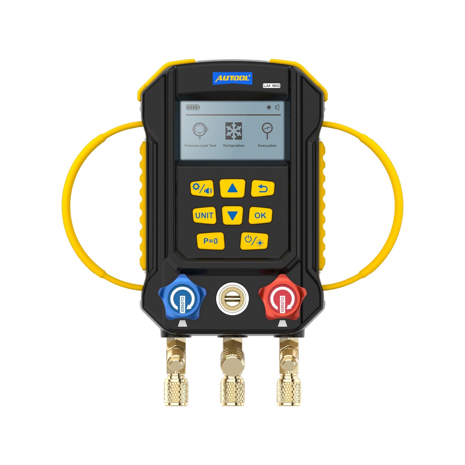 AUTOOL LM160 digital HAVC manifold