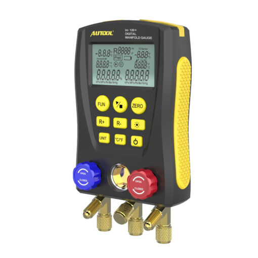 AUTOOL LM120+ Refrigerant Gauges Digital Hvac Gauges