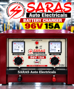96V 15A Heavy-Duty Battery Charger with Copper Coil Transformer