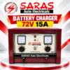 72V 15A Battery Charger – Heavy Duty Copper Coil Transformer