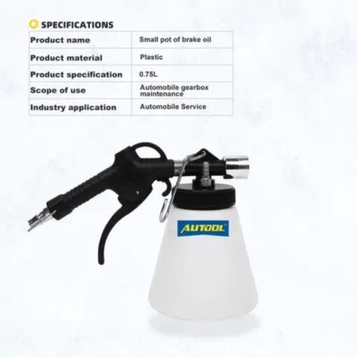 AUTOOL Mini 750Ml Pneumatic Automotive Brake Oil Changer Tool Auto Car Fluid Change Replacement Tool Pum Exchanger - Image 5