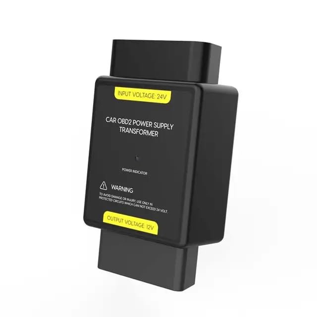 AUTOOL OBD Power Supply Converter 24V to 12V For All Scanner