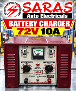 72V 10A Battery Charger – Heavy Duty Copper Coil Transformer