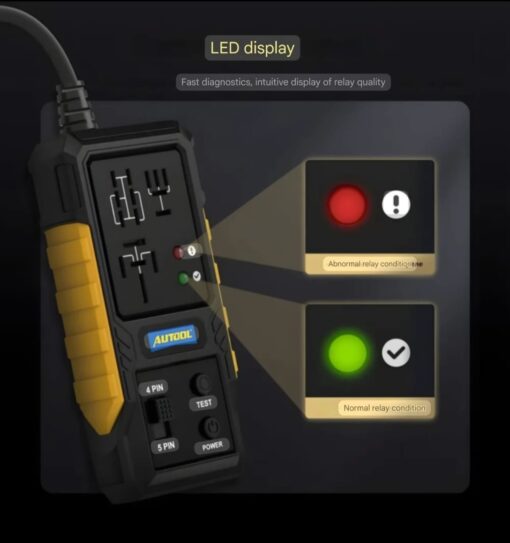 AUTOOL RT120Automotive relay tester DC12V - Image 8