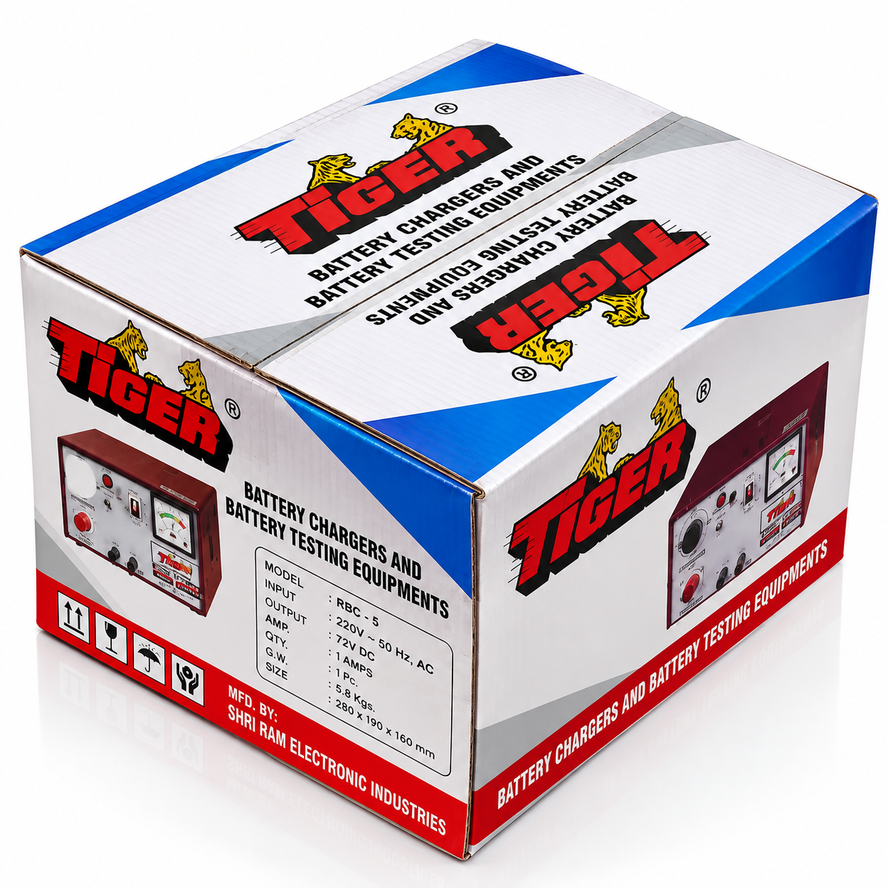 72V 10A Battery Charger – Heavy Duty Copper Coil Transformer