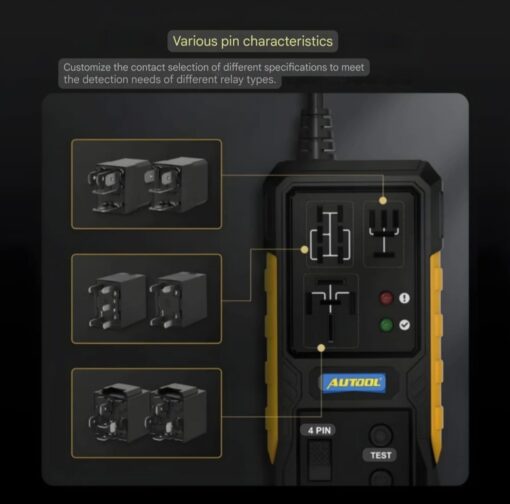 AUTOOL RT120Automotive relay tester DC12V - Image 4