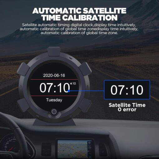 AUTOOL X95 Car GPS Slope Meter 3.5" HUD, Multifunctional Head Up Display - Image 2