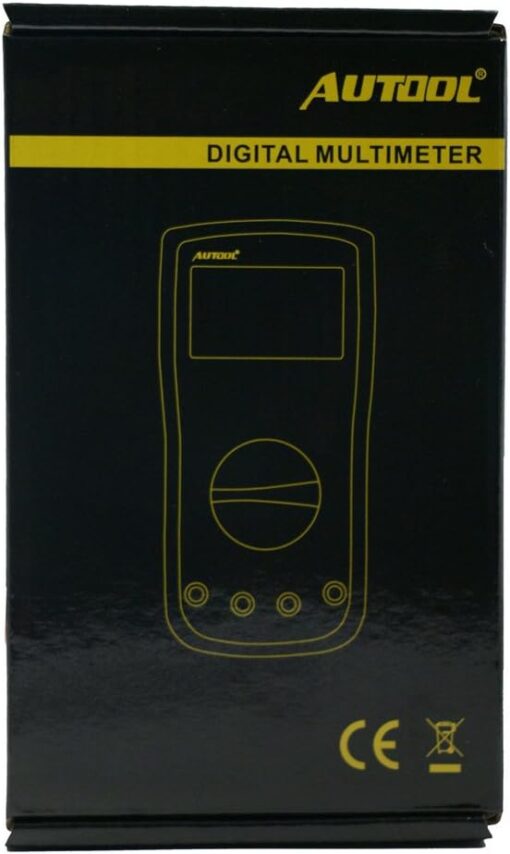 AUTOOL DM200 Portable Autoranging Digital Multimeter 4000 Counts Backlight AC/DC - Image 10