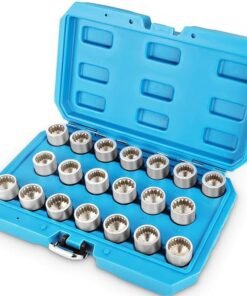 Spline Wheel Lock Lug Nuts Key Socket 20pcs